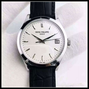 パテックフィリップ メンズ 37mm シースルーバック 自動巻き腕時計