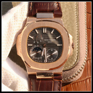 パテックフィリップ メンズ 40mm シースルーバック 自動巻き腕時計