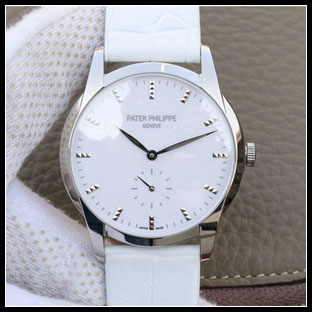 パテックフィリップ メンズ 38mm シースルーバック 手巻き式腕時計