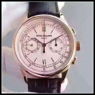 パテックフィリップ メンズ 40mm シースルーバック 手巻き式腕時計