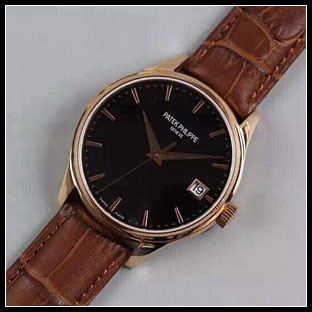 パテックフィリップ メンズ 40mm シースルーバック 自動巻き腕時計