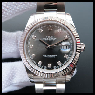 ロレックス メンズ 41mm 自動巻き腕時計 116334
