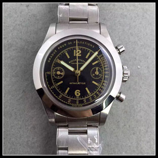 ロレックス メンズ 42mm 7750自動巻き腕時計