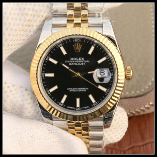 ロレックス メンズ 41mm 自動巻き腕時計 126333