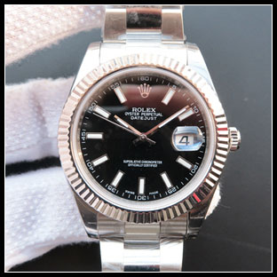 ロレックス メンズ 41mm 自動巻き腕時計