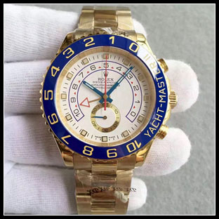 ロレックス メンズ 44mm 自動巻き腕時計