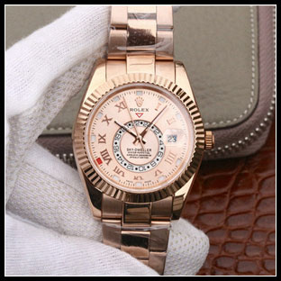 ロレックス メンズ 42mm 自動巻き腕時計 326935