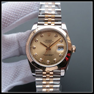 ロレックス メンズ 41mm 自動巻き腕時計 126303