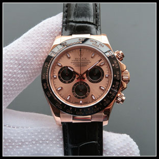 ロレックス メンズ 40mm 自動巻き腕時計 116515
