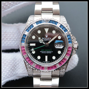 ロレックス メンズ 40mm 自動巻き腕時計