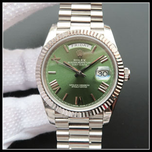 ロレックス メンズ 40mm 自動巻き腕時計