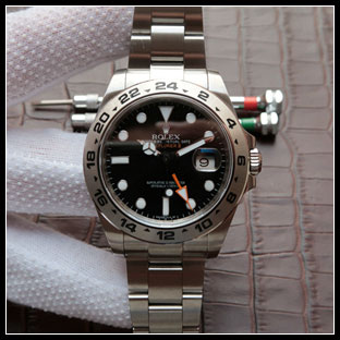 ロレックス メンズ 42mm 自動巻き腕時計