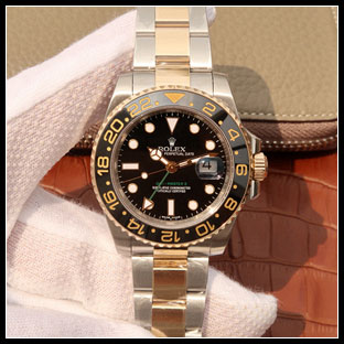 ロレックス メンズ 40mm 自動巻き腕時計