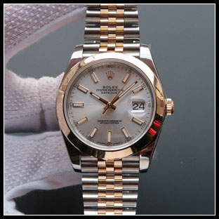 ロレックス メンズ 41mm 自動巻き腕時計 126303