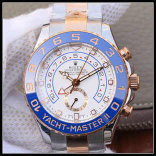 ロレックス メンズ 44mm 自動巻き腕時計