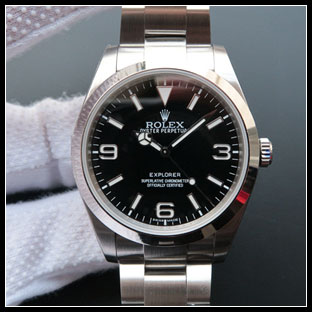 ロレックス メンズ 39mm 自動巻き腕時計
