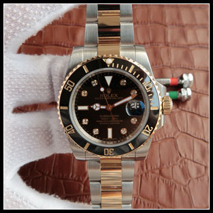 ロレックス メンズ 40mm 自動巻き腕時計