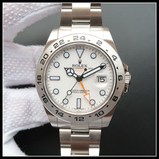 ロレックス メンズ 42mm 自動巻き腕時計
