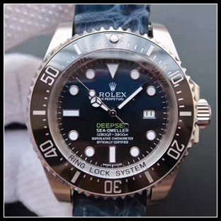 ロレックス メンズ 44mm 自動巻き腕時計