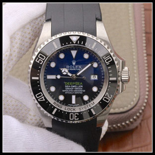 ロレックス メンズ 44mm 自動巻き腕時計
