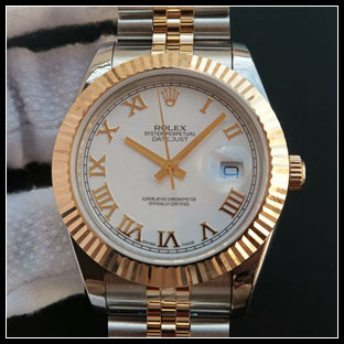 ロレックス メンズ 41mm 自動巻き腕時計 126333