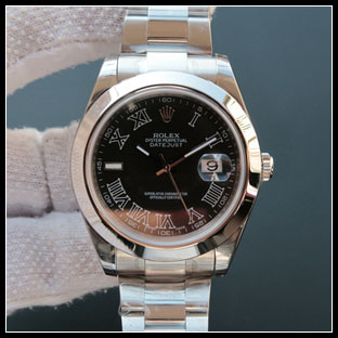 ロレックス メンズ 41mm 自動巻き腕時計 126333