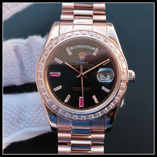 ロレックス メンズ 41mm 自動巻き腕時計 218399
