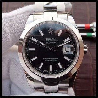 ロレックス メンズ 41mm 自動巻き腕時計 116300