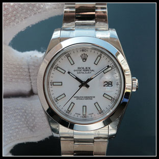 ロレックス メンズ 41mm 自動巻き腕時計 126333