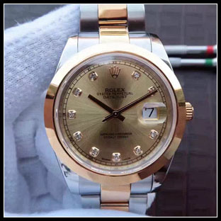 ロレックス メンズ 41mm 自動巻き腕時計 126303