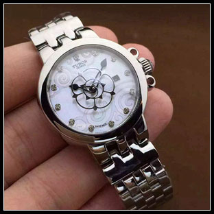 チュードル レディース 26mm 自動巻き腕時計 35100-65710