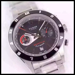 チュードル GRANTOUR メンズ 42mm 自動巻き腕時計 20550N-95730