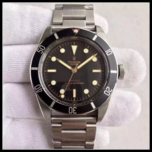 チュードル HERITAGE BLACK BAY メンズ 41mm 自動巻き腕時計