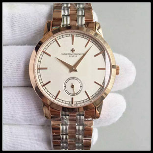 ヴァシュロンコンスタン メンズ 38mm シースルーバック 腕時計