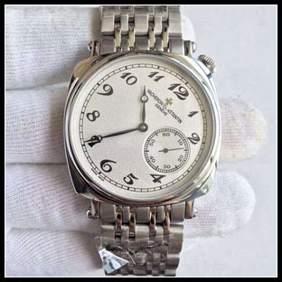 ヴァシュロンコンスタン メンズ 40mm シースルーバック 手巻き式腕時計