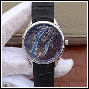 ヴァシュロンコンスタン メンズ 40mm シースルーバック 自動巻き腕時計