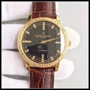 ヴァシュロンコンスタン メンズ 40mm シースルーバック 腕時計