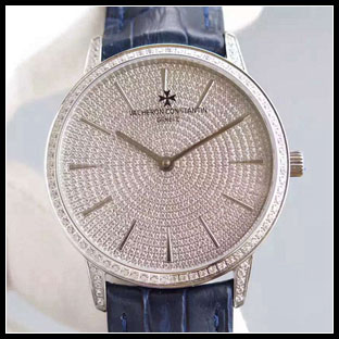 ヴァシュロンコンスタン メンズ 40mm シースルーバック 自動巻き腕時計