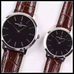 ヴァシュロンコンスタン カップル 41mm/33mm シースルーバック 自動巻き腕時計