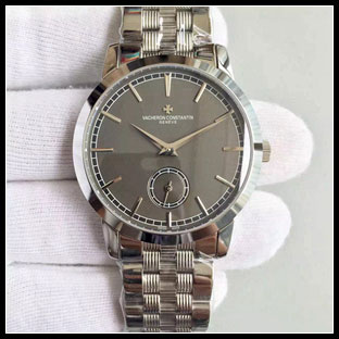 ヴァシュロンコンスタン メンズ 38mm シースルーバック 手巻き式腕時計
