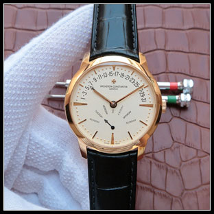 ヴァシュロンコンスタン メンズ 42.5mm シースルーバック 腕時計