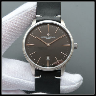ヴァシュロンコンスタン メンズ 41mm シースルーバック 自動巻き腕時計