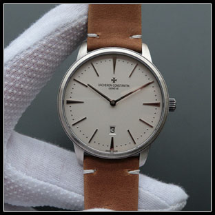 ヴァシュロンコンスタン メンズ 41mm シースルーバック 自動巻き腕時計