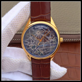 ヴァシュロンコンスタン メンズ  40mm シースルーバック 腕時計