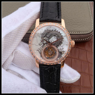 ヴァシュロンコンスタン メンズ 42mm シースルーバック 自動巻き腕時計