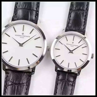 ヴァシュロンコンスタン カップル 41mm/33mm シースルーバック 自動巻き腕時計
