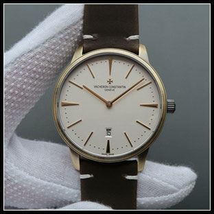 ヴァシュロンコンスタン メンズ 41mm シースルーバック 自動巻き腕時計