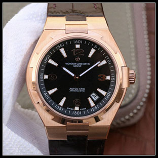ヴァシュロンコンスタン メンズ 42mm 自動巻き腕時計