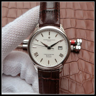 ヴァシュロンコンスタン メンズ 40mm シースルーバック 自動巻き腕時計