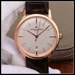 ヴァシュロンコンスタン メンズ 40mm シースルーバック 自動巻き腕時計